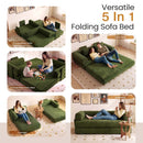 Advwin 5-in-1 Convertible Folding Loveseat Sofa Bed