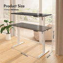 Advwin Adjustable Height Electric Standing Desk 120cm