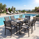 Advwin 7 Pcs Outdoor Dining Set