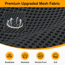 Advwin EZGO Golf Cart Front Bench Seat Covers Polyester Mesh