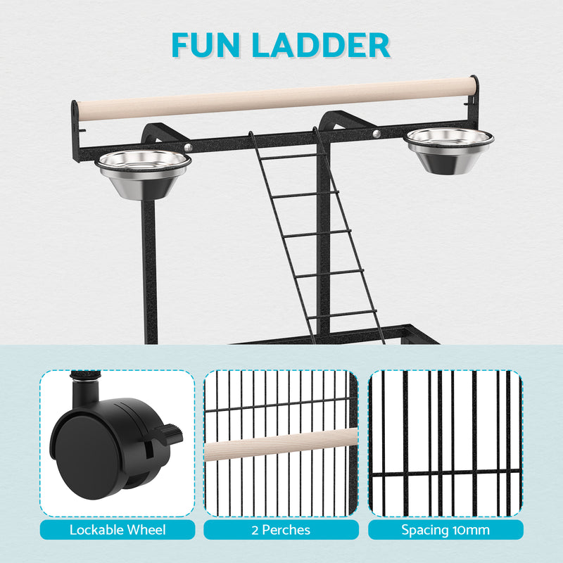 Advwin Bird Cage 153CM 2 Perches Aviary