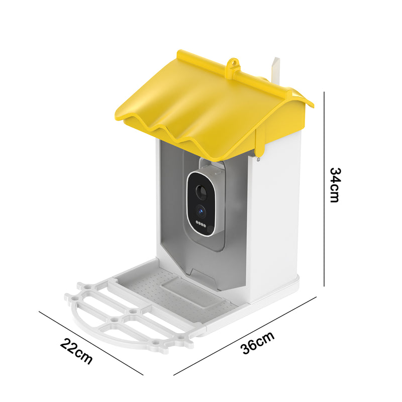 Advwin Smart Bird Feeder with Camera AI Recognition