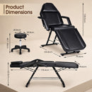 Advwin Massage Table Salon Bed w/ Hydraulic Chair