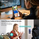 Advwin Wireless Video Doorbell w/ Chime & Human Detection