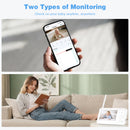 Advwin Baby Monitor with 4.3" HD Screen App Remote