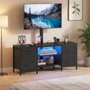 Advwin 130cm LED TV Cabinet with Adjustable Mount