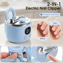 Advwin 3-in-1 Electric Nail Clipper with LED Light