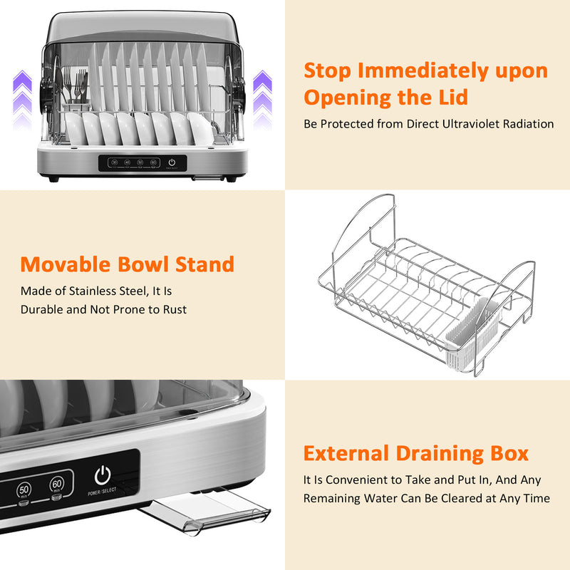 Advwin Steriliser Cabinet 32L with Hot Air Drying