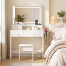 Advwin Makeup Vanity Desk with Charging Station