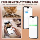 Advwin 4L Automatic Cat Feeder with 1080P HD Camera