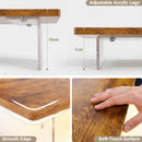 Advwin 113cm LED Dual Monitor Stand w/ Acrylic Leg