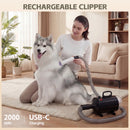 Advwin 3-in-1 Pet Dryer Grooming Vacuum & Clipper