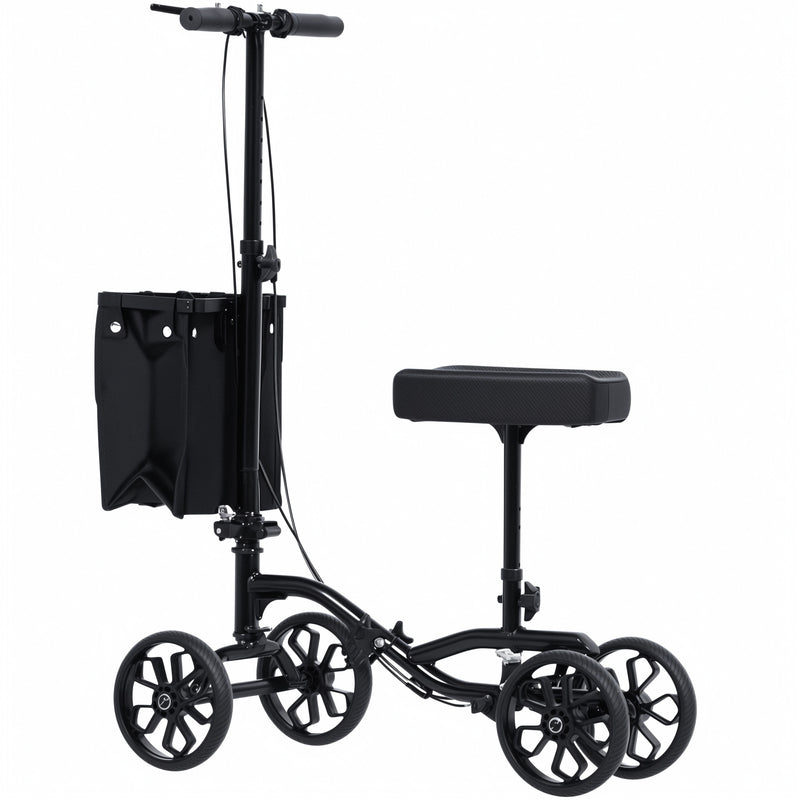 Advwin Knee Walker Scooter with 10" Rubber Tires