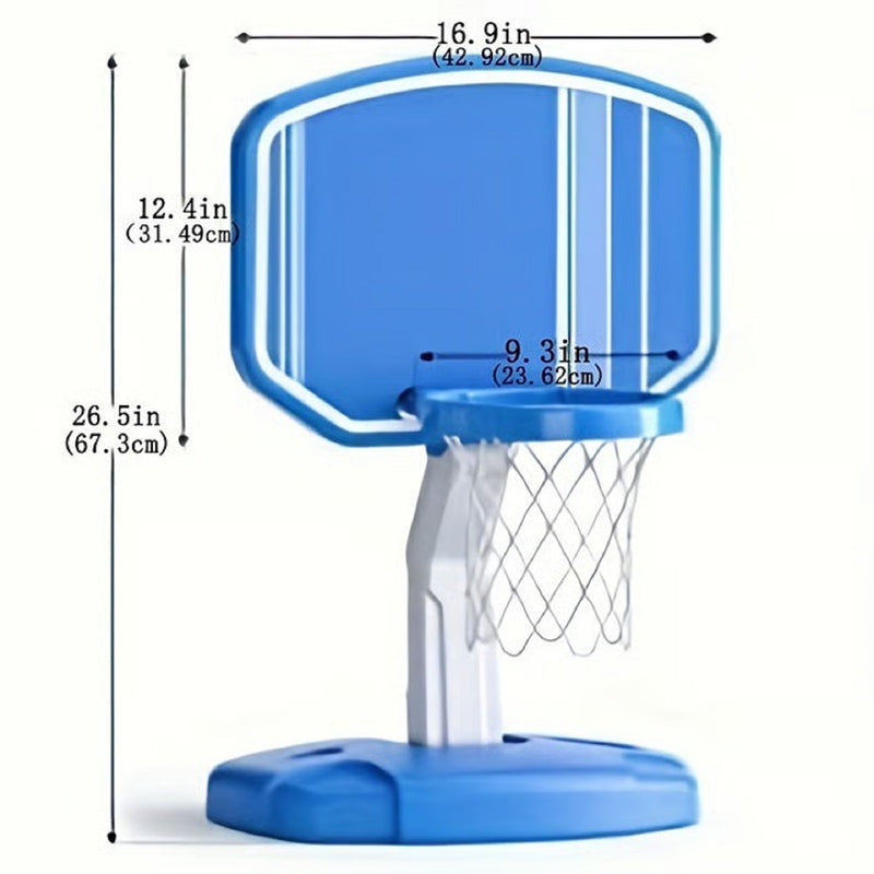 Advwin Kids Poolside Basketball Hoop Adjustable Height
