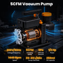 Advwin 5CFM 1/3HP Vacuum Pump & Gauge Set