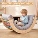 Advwin 5-in-1 Toddler Climbing Toys Learning Playset