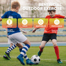 Advwin Light Up Soccer Goals for Kids with Carry Bag