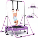 Advwin Kids Gymnastics Bar Adjustable Height Horizontal Bar