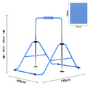 Advwin Kids Gymnastics Bar with Swing & Mat & Rings