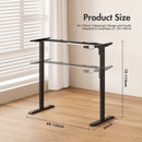 Advwin Standing Desk Frame Electric No Desktop
