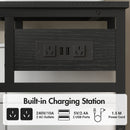 Advwin Large Mobile Printer Stand with Charging Station
