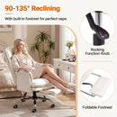 Advwin Office Armchair with Adjustable Arms & Footrest