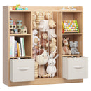 Advwin Dual-Sided Kids Bookshelf & Toy Storage Organiser