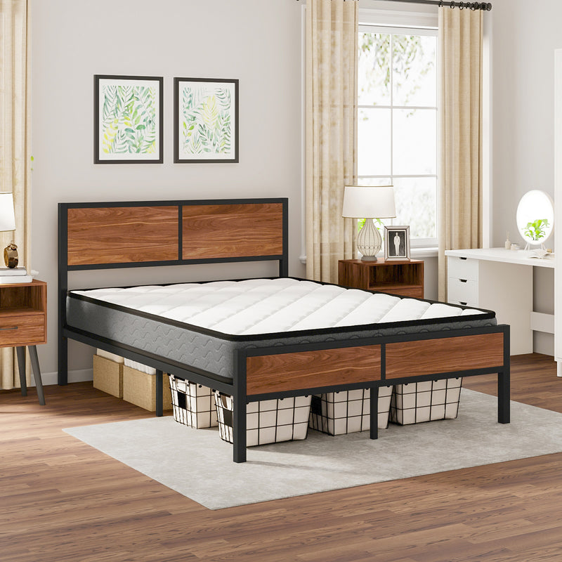 Advwin Bed Frame S/D/Q Bed Frame with Headboard