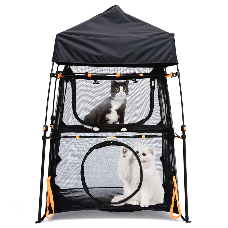 Advwin Cat Enclosure Cat Tower Tent for Indoor and Outdoor