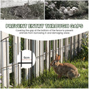 Advwin 10 Panels Metal Garden Fence Animal Barrier (Pre-Order)