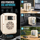 Advwin 4L USB Mini Fridge with Mirror