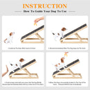 Advwin Upgraded Anti-Slip Dog Pet Ramp Foldable 70x35cm