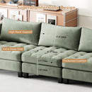 Advwin Modern 4 Seaters Sofa
