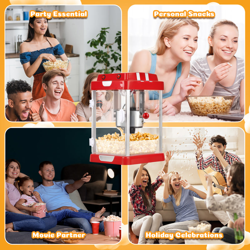 Advwin Electric Popcorn Maker for Home Use