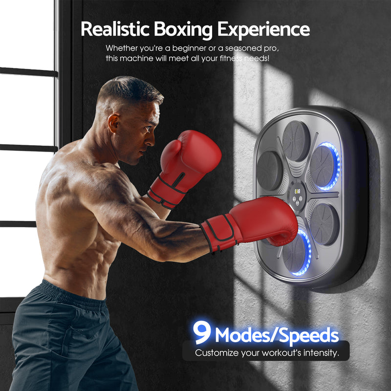 Advwin Music Boxing Machine Wall Mounted Boxing Target