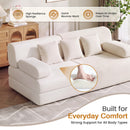 Advwin 2 in 1 Convertible Sofa Bed 3-Seater Futon Couch