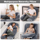 Advwin U-Shaped Pregnancy Pillow & C-Shaped Support Pillow