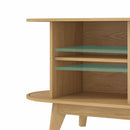 Advwin 157cm TV unit Cabinet w/ Power Outlet & LED Light