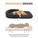 Advwin Foldable Human Dog Bed 2 in 1 Flexible Giant Bed