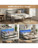 Advwin Daybed w/ Trundle Bed Frame (Pre-Order)