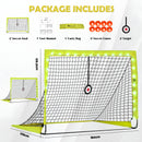 Advwin Light Up Soccer Goals for Kids 2 Pack