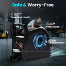 Advwin 304 CFM Portable Air Mover Floor Drying Fan