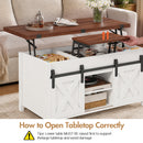Advwin 4-in-1 Lift Top Coffee Table with Storage