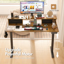 Advwin Electric Standing Desk with Monitor Stand