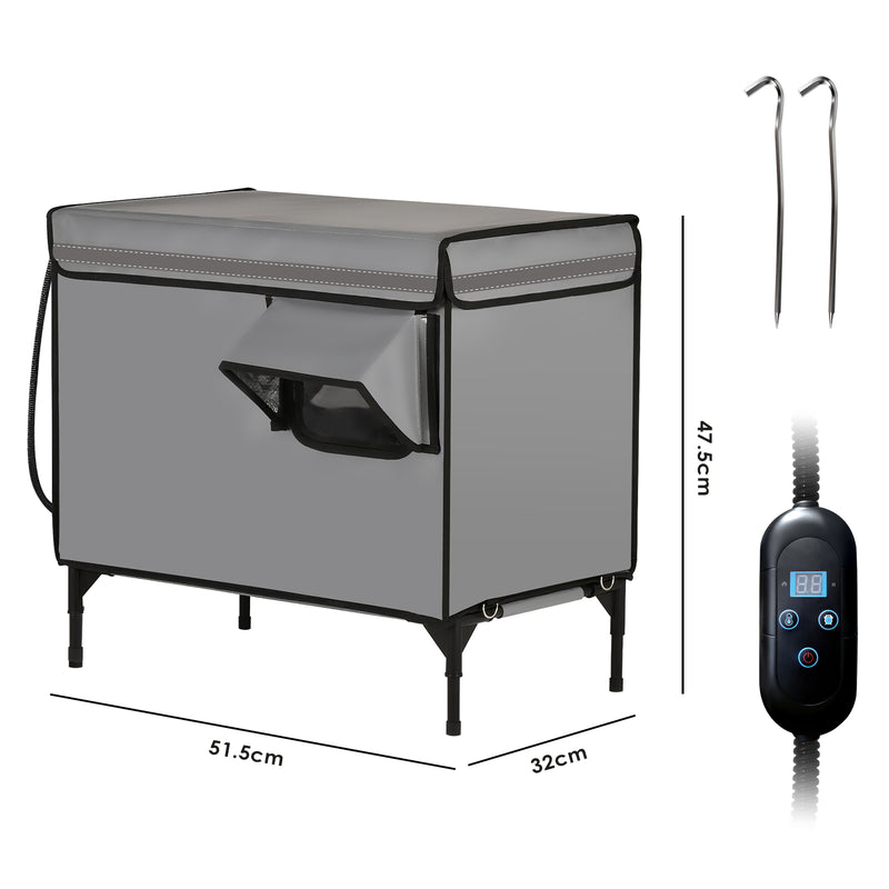 Advwin Heated Cat House for Outside Winter