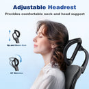 Advwin Adjustable Ergonomic Office Chair Black