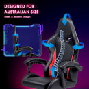 Advwin Gaming Chair w/ Massage Lumbar Cushion
