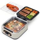 Advwin Electric Grill with Cooking Pot