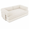 Advwin 5-in-1 Convertible Folding Loveseat Sofa Bed