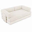 Advwin 5-in-1 Convertible Folding Loveseat Sofa Bed